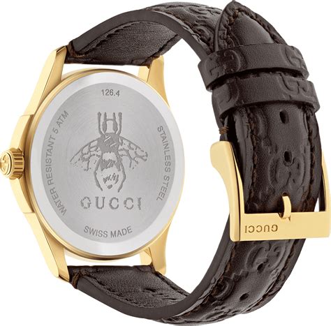 gucci g-timeless 27mm ladies watch ya1264034|Yellow Gold G.